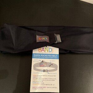 Like New Bandi Sleek Pocketed Belt for Phone, Cash, Keys, Passport, etc.